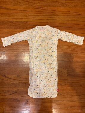 Magnetic Me Cream Sleep Sack with Colorful Bicycle Print